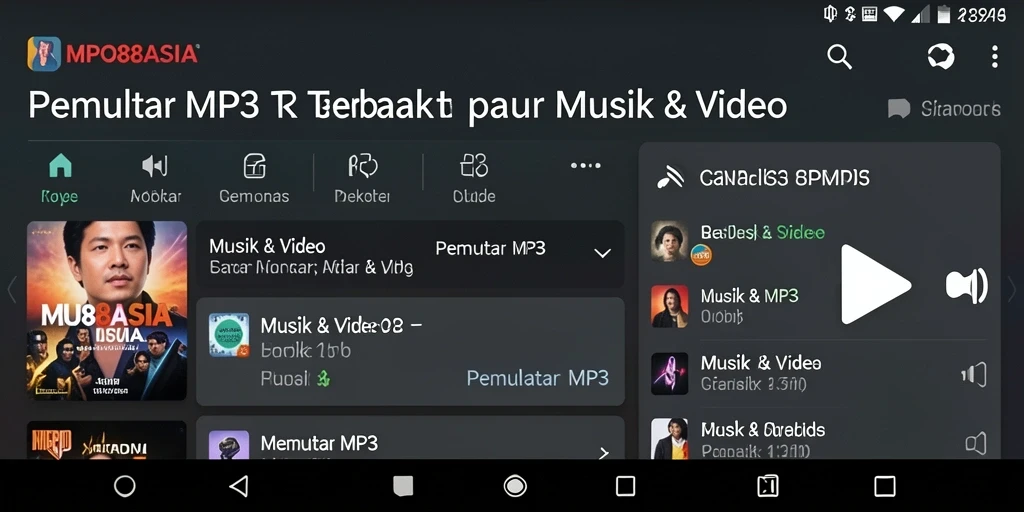 Tampilan antarmuka MPO88ASIA yang modern dan fungsional.