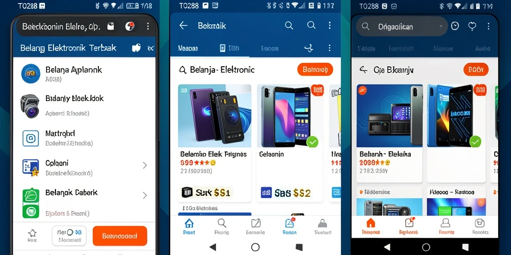 Tampilan antarmuka aplikasi TO288 yang modern dan mudah digunakan.