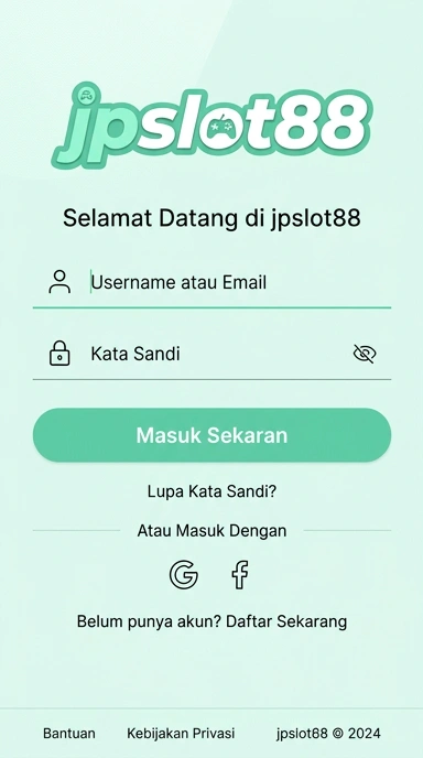 Masuk Akun jpslot88 Untuk Pengguna Android